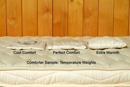 GOTS Certified Organic Wool Comforter - Holy Lamb Organics