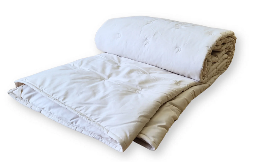 GOTS Certified Organic Alpaca and Wool Comforter - Crescent Moon