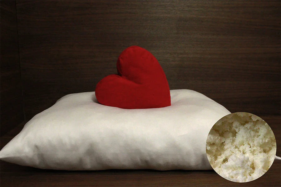 Organic Shredded Latex Pillows - Soaring Heart