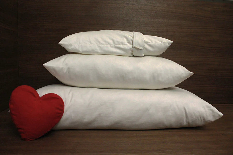 Organic Shredded Latex Pillows - Soaring Heart