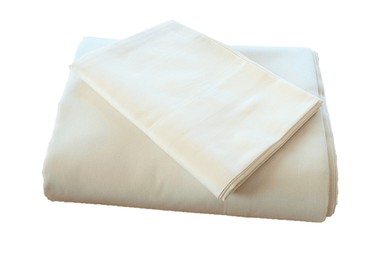 GOTS Certified Organic Cotton Sateen Natural Sheets