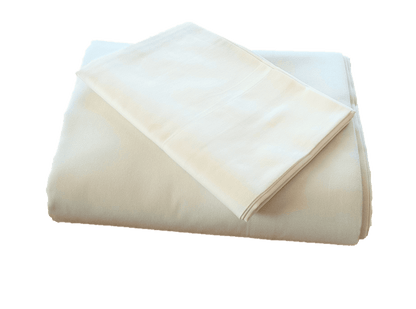 GOTS Certified Organic Cotton Sateen Natural Sheets