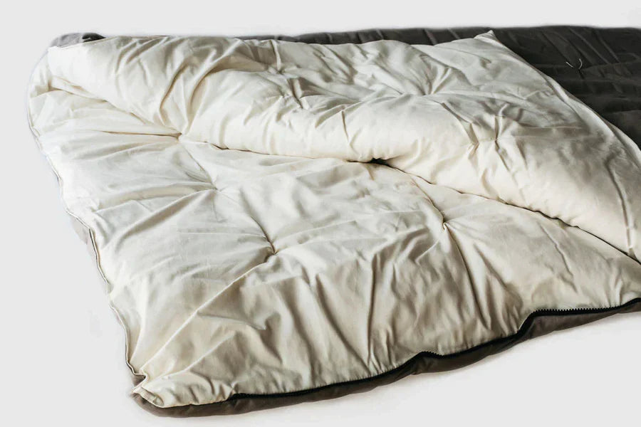 Eco Wool & Organic Cotton Sleeping Bag - Holy Lamb Organics